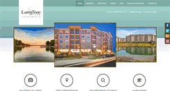 Desktop Screenshot of langtreeapartments.com